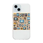 jojo-の電子機器 Soft Clear Smartphone Case