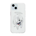 狐の嫁入り道具店。の天 使 。 Soft Clear Smartphone Case