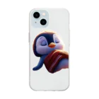 Chibi World（ちびワールド）のペンギンのペン太 Soft Clear Smartphone Case