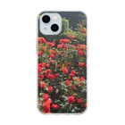 A.santeの薔薇が咲いたよ Soft Clear Smartphone Case