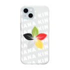 リモデザインスタジオのMANA KINO　ロゴプルメリア｜MANA KINO Soft Clear Smartphone Case