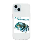 MatrixSphereのAqua Sapphire Ⅱ ソフトクリアスマホケース