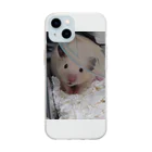 fuzifuziのキンクマハムスター 金時 Soft Clear Smartphone Case