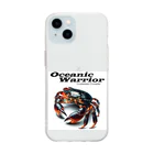 MatrixSphereのOCEANIC WARRIOR Soft Clear Smartphone Case