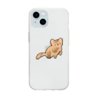 edomaruruの可愛い猫ちゃん Soft Clear Smartphone Case