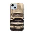 Minimal MuseのClassic Downtown Ride Soft Clear Smartphone Case