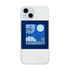 KAKOのフルムーン Soft Clear Smartphone Case