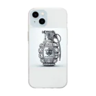 BABYLON  Channel　aiの手榴弾　ダイヤモンド Soft Clear Smartphone Case