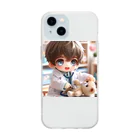 Bonmaru☆ぼんまるのいたいの飛んでいけ Soft Clear Smartphone Case