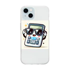 KIglassesのハッピーな計算機サングラス！ Soft Clear Smartphone Case