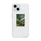 OTIRUBUTUBUTUのメガネウラ Soft Clear Smartphone Case