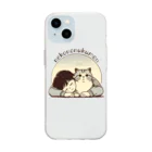 tau18の猫のぬくもり Soft Clear Smartphone Case