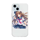 jiruchangのエネルギー全開！！ Soft Clear Smartphone Case