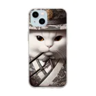 ArtVoyageの猫殿の風雅 Soft Clear Smartphone Case