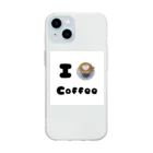 BIMAMECOFFEEのI♡coffee Soft Clear Smartphone Case