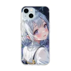 AIjou-Ecstasyの💎幻想的なトコロ💎 Soft Clear Smartphone Case