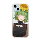 神無月りさ子🎃✨のりさ子にっこり Soft Clear Smartphone Case