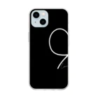 ねこくんのペアルックスマホケース Soft Clear Smartphone Case