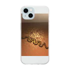 ninja-E2deP9eDnXQgの幸運のsnake Soft Clear Smartphone Case