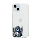 -haruki-の天使くん Soft Clear Smartphone Case