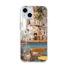 HOSHI-TANEKO🌠の🌿職場のコーヒー・ブレイク☕✨ Soft Clear Smartphone Case