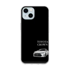 A&KのTOYOTA CROWN iPhoneケース Soft Clear Smartphone Case