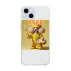 MsArtShopのISFPのトイプードル Soft Clear Smartphone Case