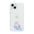 水面煌波-みなもこは-のチビこはグッズ Soft Clear Smartphone Case