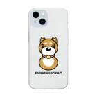 monmocorinsのmonmocorins Soft Clear Smartphone Case