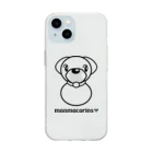 monmocorinsのmonmocorins Soft Clear Smartphone Case