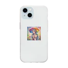 kirakira_healingの虹の妖精🧚 Soft Clear Smartphone Case