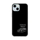 A&KのTOYOTA プリウス Soft Clear Smartphone Case