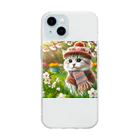 kumamoto3のAI音楽堂 公式ショップの君と僕の物語 Soft Clear Smartphone Case