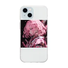 ぶーたんの剣に宿る魂 Soft Clear Smartphone Case