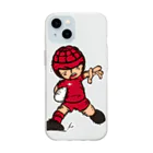 ［ラグビー専門］ラグビティーショップ［eM-Rug］のRKK Soft Clear Smartphone Case