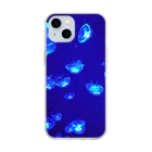 黒羽写真館のクラゲ⑤ Soft Clear Smartphone Case