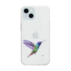 Yuki2222のHummingbird  Soft Clear Smartphone Case