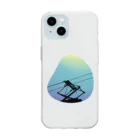 natsuの空とパンタ Soft Clear Smartphone Case