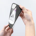 【公式】こっつん商店のサモエドが微笑んでる Soft Clear Smartphone Case :material
