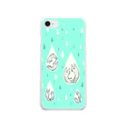 kamiyamarikoの雫 Soft Clear Smartphone Case