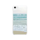 ritoufanの夕方の海 Soft Clear Smartphone Case