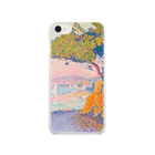 SONOTENI-ARTの025-005　ポール・シニャック　『Golfe Juan』　クリア　スマホケース　iPhone SE(2,3)/8/7/6s/6専用デザイン　CC1 ソフトクリアスマホケース