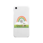 ぶどうのはなのShalom 虹 Soft Clear Smartphone Case