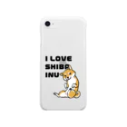 真希ナルセ（マキナル）のI LOVE SHIBAINU Soft Clear Smartphone Case