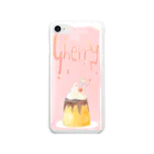 もぬやのsweets なな Soft Clear Smartphone Case