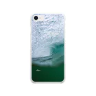 IWAYA ONE DAY  garagekentaのIWAYA ONE DAY WAVE No2 Soft Clear Smartphone Case