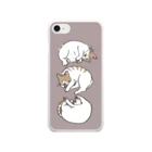 nemuruの眠る猫 Soft Clear Smartphone Case