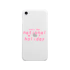 後　Nochiの祝日 Soft Clear Smartphone Case