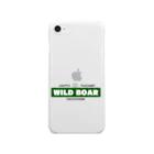 いのしし茶屋のWILD BOAR Soft Clear Smartphone Case