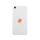 kkotomiiのtomato Soft Clear Smartphone Case